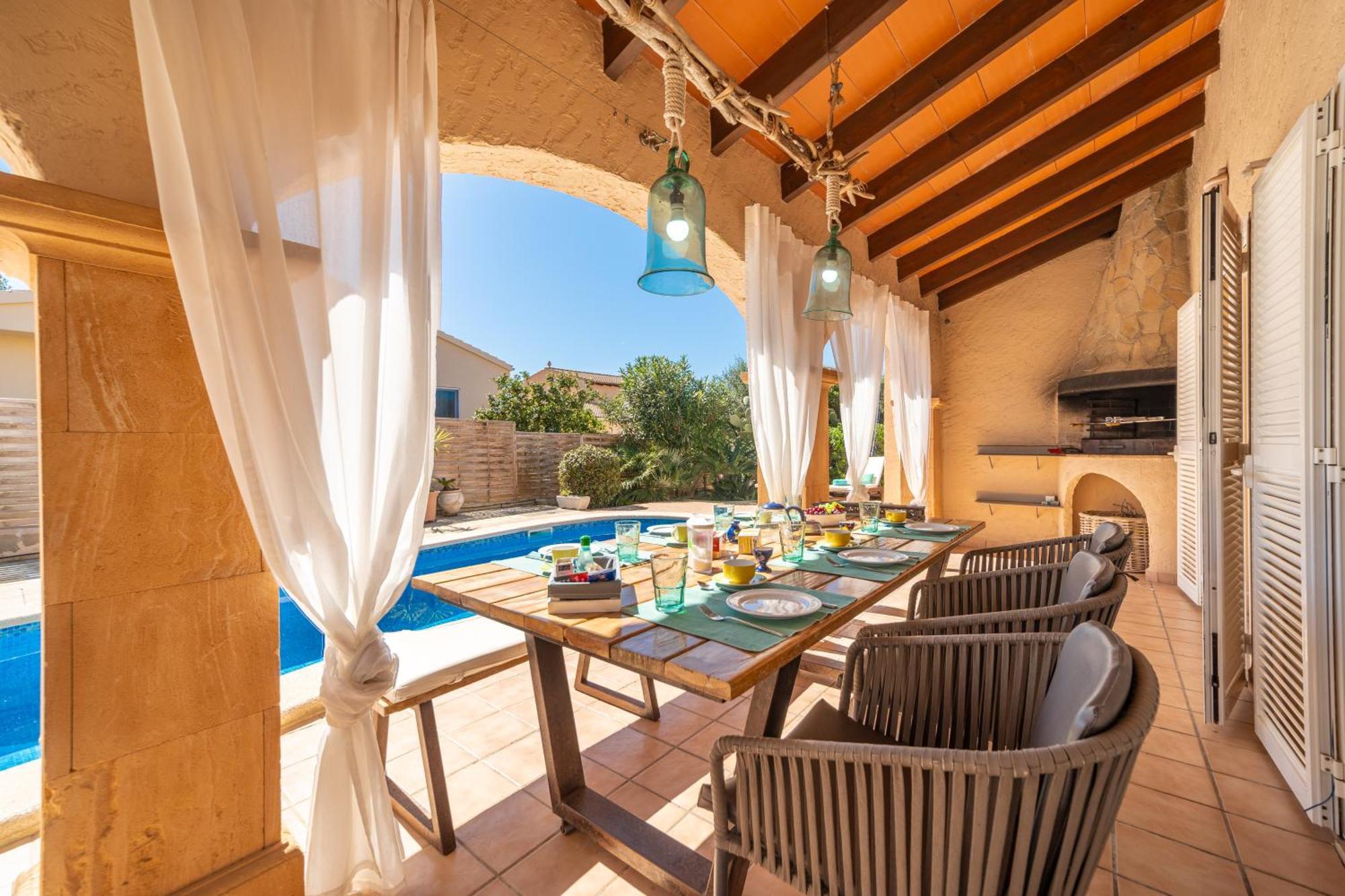 Villa Son Serra, Pool And Chill Out Close To The Beach Son Serra de Marina Ngoại thất bức ảnh